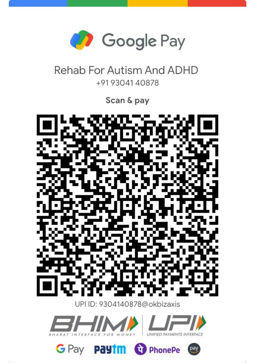 Rehab for Autism and ADHD Payment QR Code