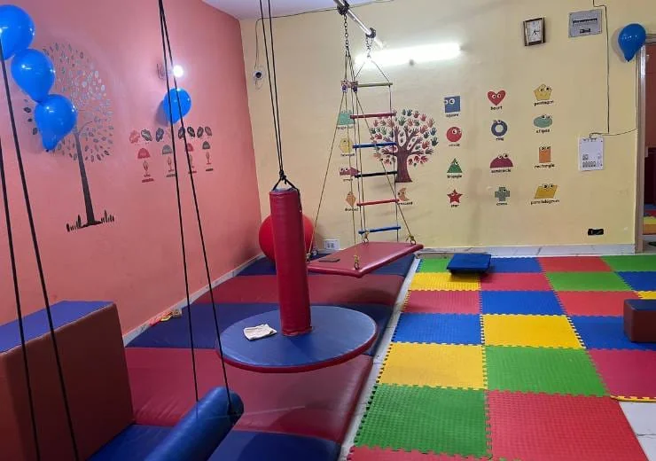 Sensory integration therapy gym at Rehab for Autism and ADHD center Patna