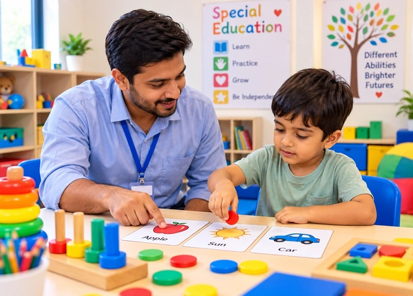 Special education for children with learning disabilities in Patna Bihar